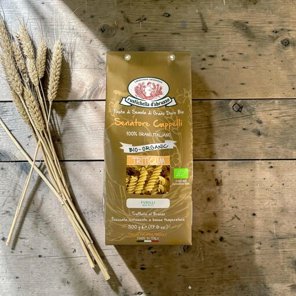 Senatore Cappelli Bio Fusilli Rustichella 500g - OLIPASO - Pasta