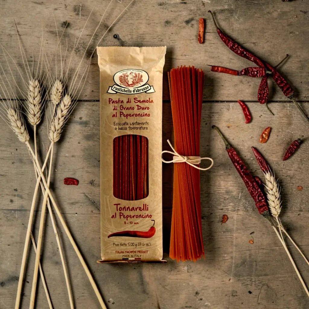 Tonnarelli al Peperoncino Rustichella 500g - OLIPASO - Pasta