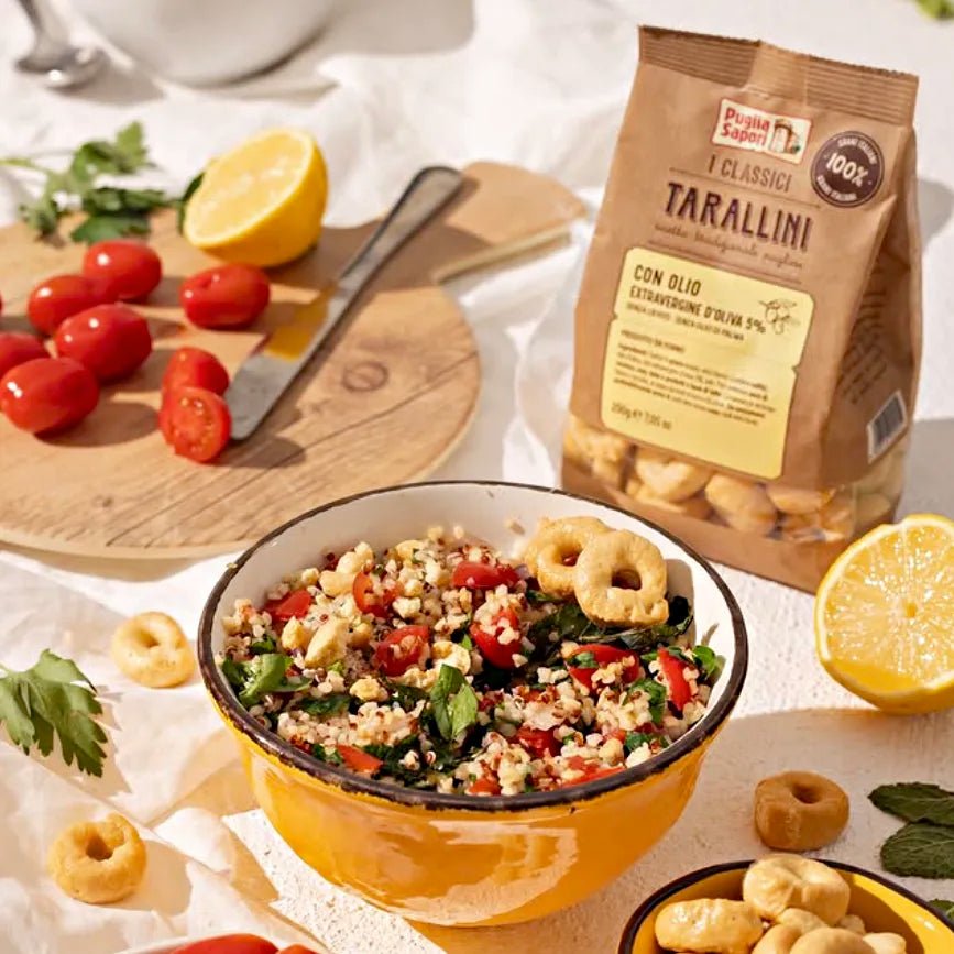 Tarallini con Olio - mit Olivenöl Extra Vergine - OLIPASO - Herzhaftes & Knabbereien