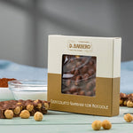 Barbero Cioccolato Gianduia con Nocciole - Gianduja-Schokolade mit ganzen Piemonteser Haselnüssen - OLIPASO - Süsses