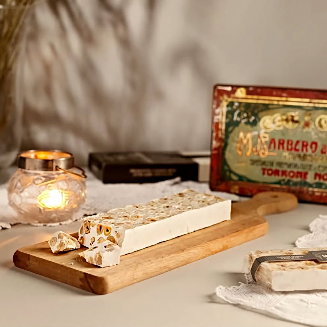 Barbero Torrone friabile con Nocciola 200 g – knuspriges Haselnuss-Nougat Piemont IGP - OLIPASO - Süsses